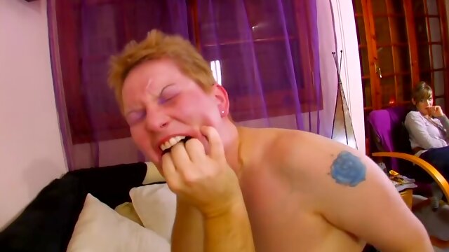 Lascivious At Tattoos Action With Lady Love