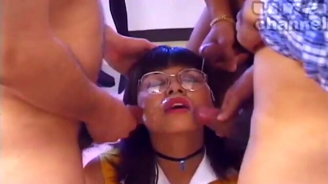 Japan bukkake carnival: Blowjob, Cumshot  Asian Porn