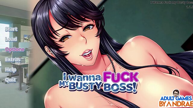 I want to hook up with my busty boss in this fun gameplay