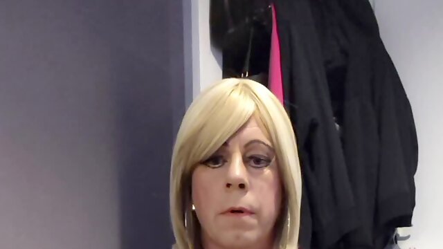Femboy holly in her birthday suit