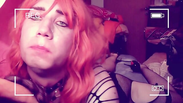 Femboy Rides Cock, Crossdresser Lingerie, Prostitute, Shemale, Beauty, Anal
