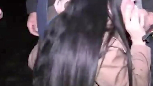 Dogging MILF Strangers Bukkake