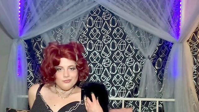 Lush and slutty princess Adama shows off her vaping skills and cums for you in stripper heels