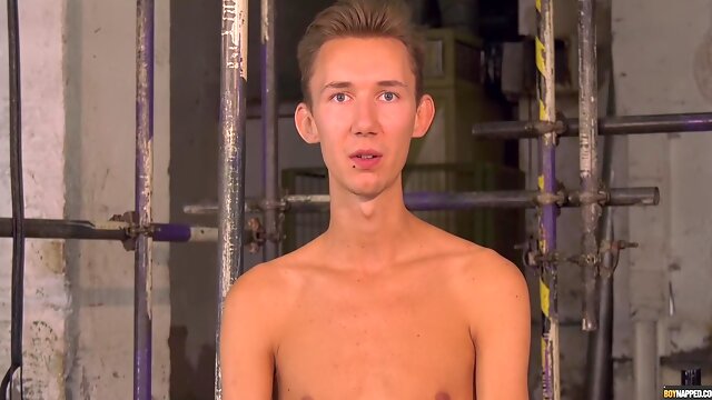 Obedient Teenager 18+ Restrained For Bdsm