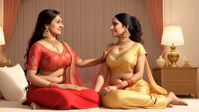 Titty milk on udders of bhabhi