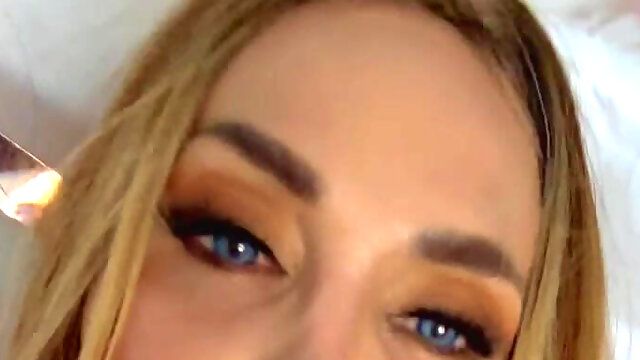 Masturbating in an Angel Costume