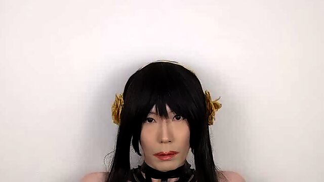 Crossdresser, Shemale, Dildo