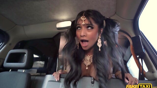 Yasmina Khans Steamy Nurse Check in Cab