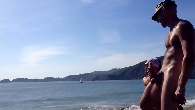 Public Beach Jerkoff
