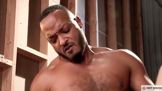 Dillon Diaz - Ebony Bareback Sensual Kissing