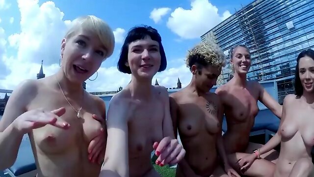 Ersties: Lesbians Wake Up And Have Kinky Strap On Sex: Amateur, Brunette  Hot Porn