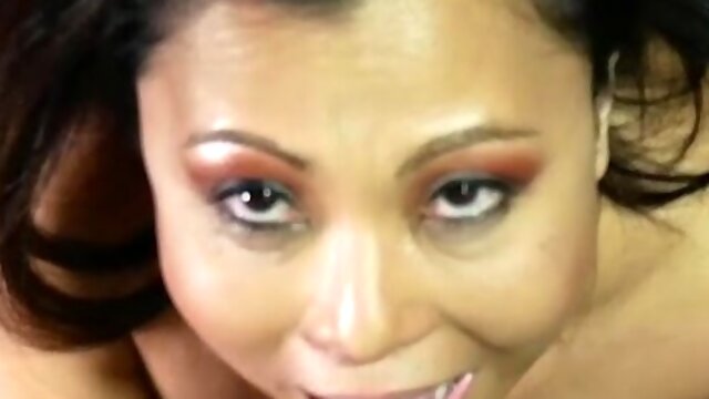 Asian milf Krystal Davis gets fucked through gloryhole