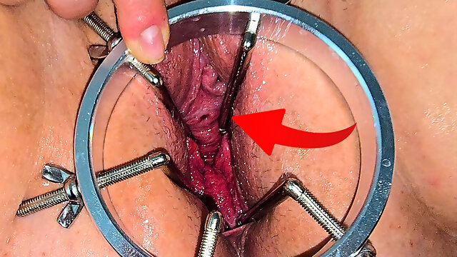 Cervix Play and Peehole Fuck Close up!