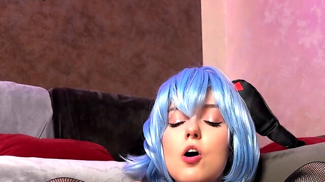 Shy Ganyu in Sexy Maid Outfit Trying Anal Toys.buttplugs. Anal Beads. Anal Gape