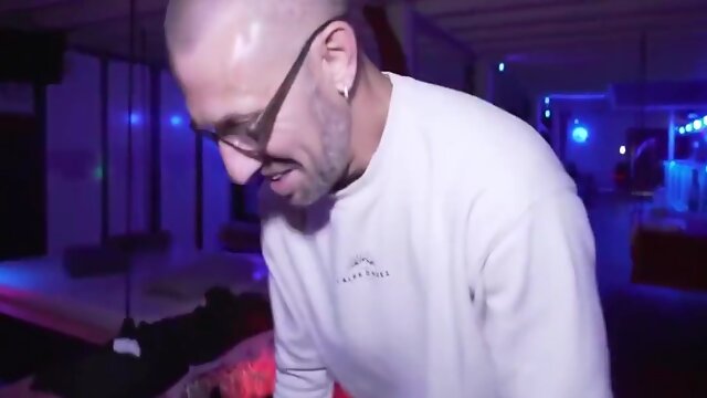 Behind The Hot Blonde And Brunette Get Fucked In The Swinger Club