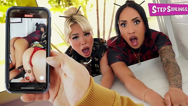 Caught Stuck And Fucked