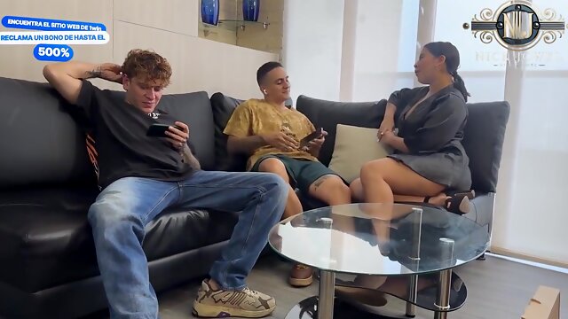 Unexpected! I Bang My Most Good Allys Wife! This Chab Catches Us! Emilyfoxxxx