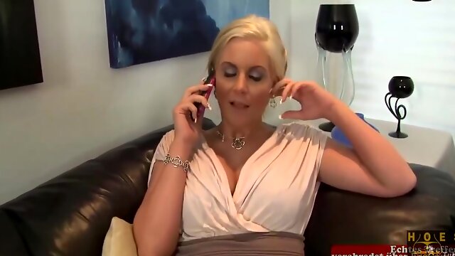 Blonde Stepmom With Natural Titted Getting A Creampie From The Long African Dick - Dick Long