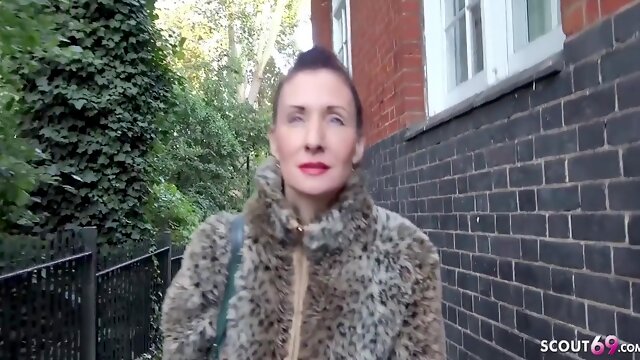 Stacey Robinson In Skinny Redhead Mature Scarlett Talk To Fuck At A Street Casting