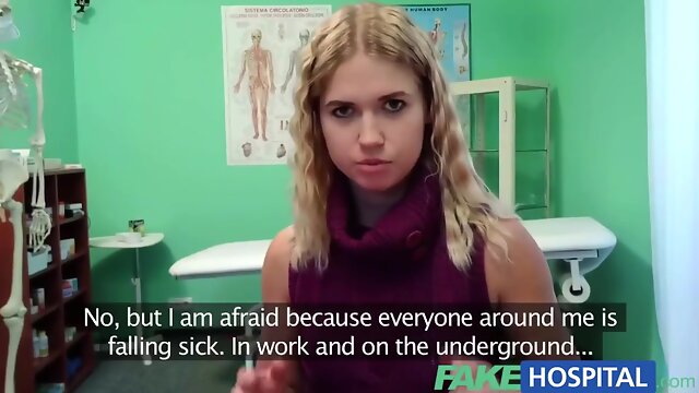 Violette Pure - Hothospital Cute Blonde Teen 18+ With Soft Young Natural Body