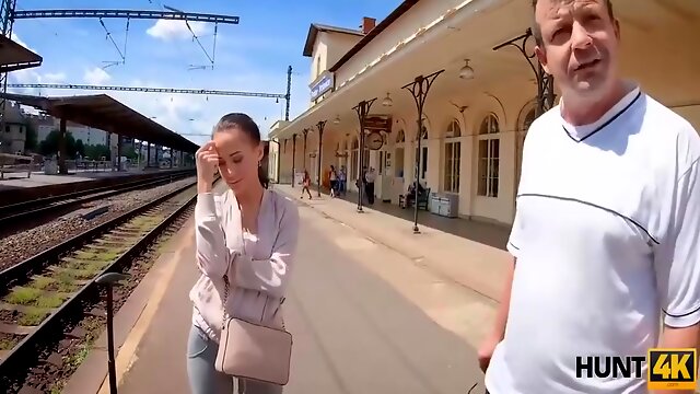 Sweetie Earns For Ticket On Train By Having Sex