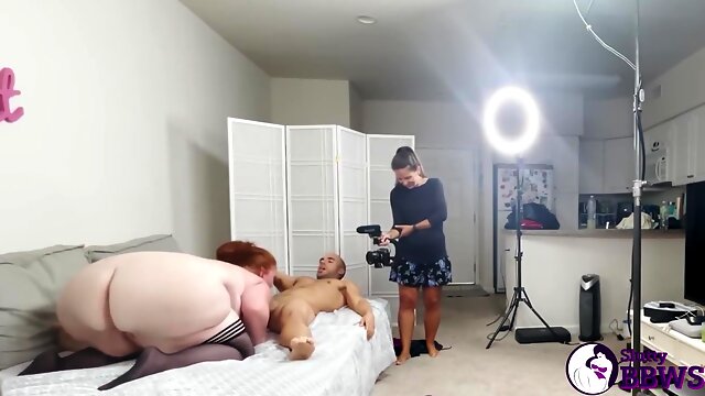 Bts With Bbw Redhead Slut - Julie Ginger