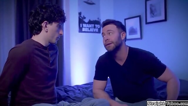 Stepdad Sucked Off By Stepdaughters Girlfriend - Liz Jordan, Nick Strokes And Hazel Moore