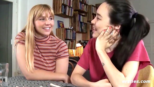 Lesbian Couple Get Off On Kinky & Rough Sex