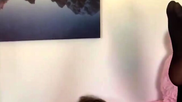 A Student 18+ With Big Tits Her New Lingerie And Then Masturbates On Camera To Look At Herself From The Side - Stella Cardo