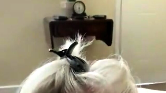 Uk Top Grandma Blows Her Studs Penis