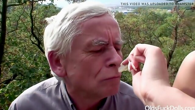 Hot Blonde Fucked By Old Grandpa And Grandma - Samantha Jolie