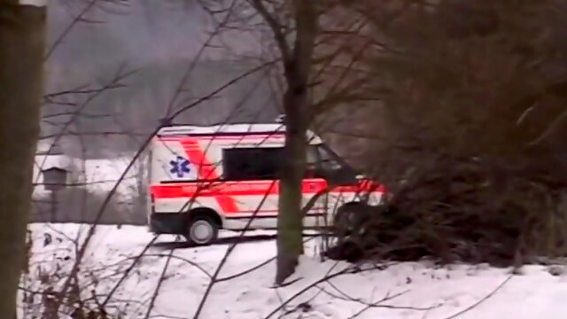 Carmen Blue In Horny Lesbians With Girls Pleasuring Themselves With Dildos In The Ambulance