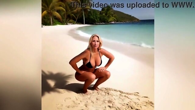 Ai Porn In Hot Ai-generated淫言 By Curvy Milf To Stepson At The Beach