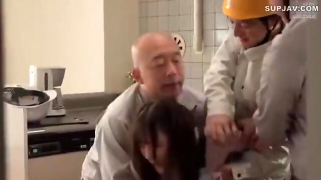 Mio Ichijo - Ichijo Husband Makes His Wife Get Pilled On By Workers