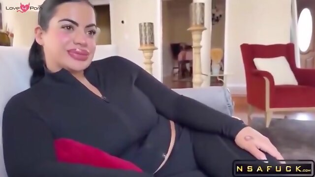 Latina Stepmom Blow Job