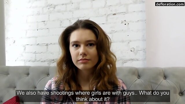 Ofelya Rubens - Hairy Virgin Teen 18+ Casting