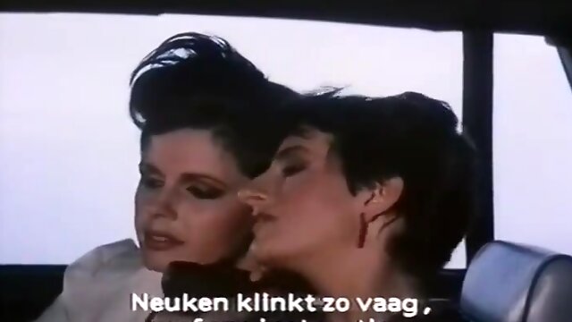 Beverly Hills, Ginger Lynn And Sharon Mitchell - Vintage Sex Tape - Dutch Subtitles