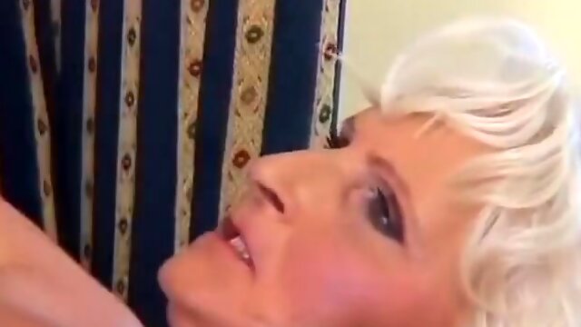 Blonde Granny In Hornu Stud Destroys Blonde German Granny