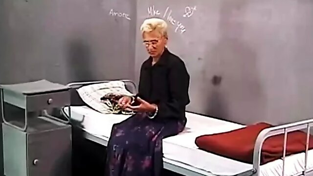 Fucking A Grandma In Prison