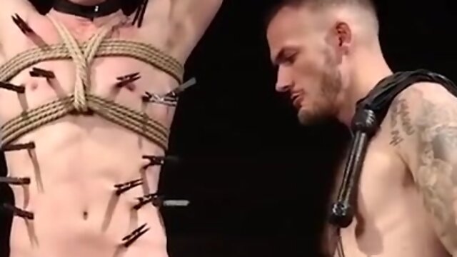 Christian Wilde And Grant Ducati In Hairy Enslaves With His Throbbing Tool
