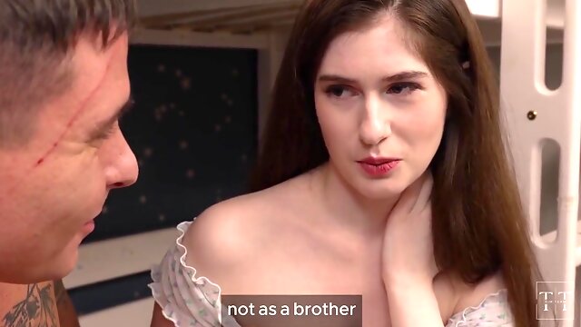 My Stepsister Showed Me Her Pink Cunt So I Could Bang Her And Cum On Her