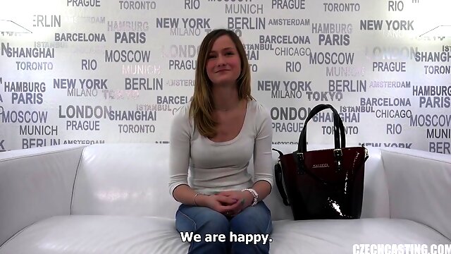 Blushing Martina Cant Say No