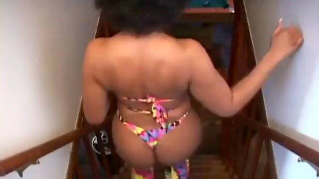 Stephanie Ice Cold Champagne: Big Tits, Big Ass  Ebony Porn