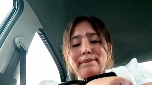 Chubby spic MILF rubs her muff