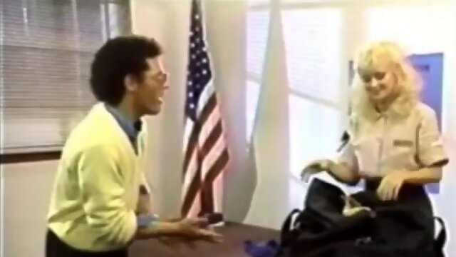 Britt M is working for US Custom ft. Britt Morgan: Blowjob, Babe  Blonde Porn