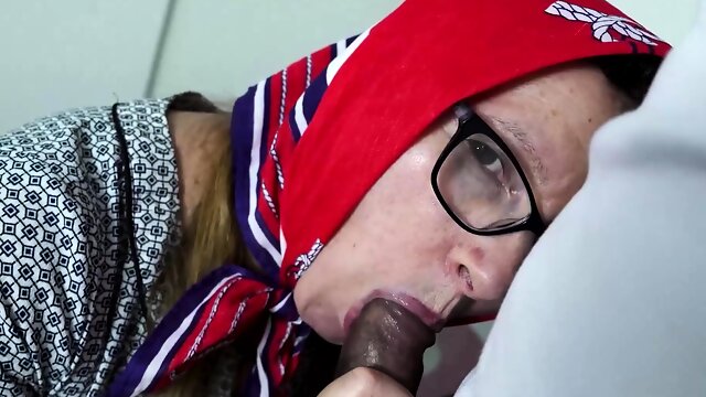 Anal obsessed grandma cant resist big black cock temptation