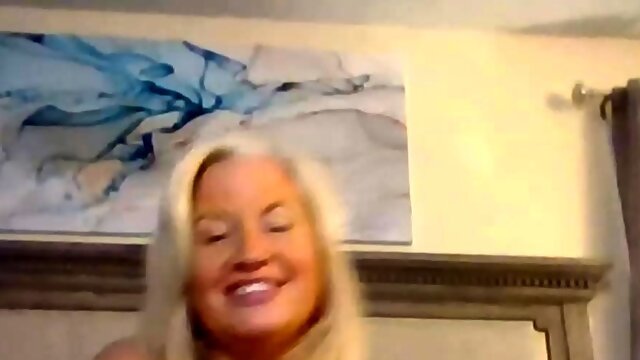 Horny Mature Blonde Solo