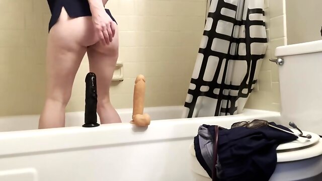 Couldnt Wait To Get Home To Ride My Dildos