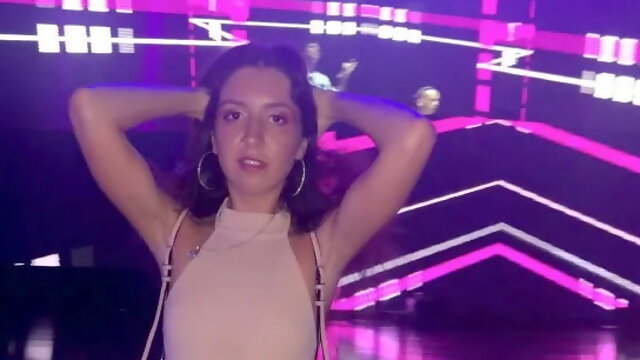 Picked Up a Student and Fucked Her in all Holes in the Toilet of a Night Club