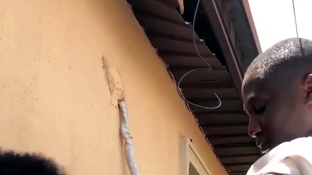 Outdoor gonzo bang-out to the living guest room